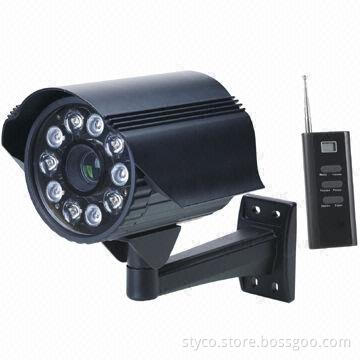Weather-proof IR Camera with Remote Controller, 27x Zoom Lens, 80m IR Night Vision Distance